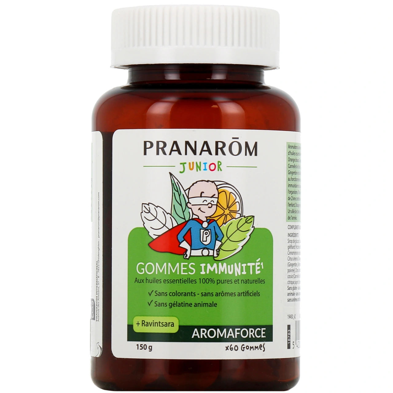 Pranarom Aromaforce Gommes Immunité Junior - Pranarom