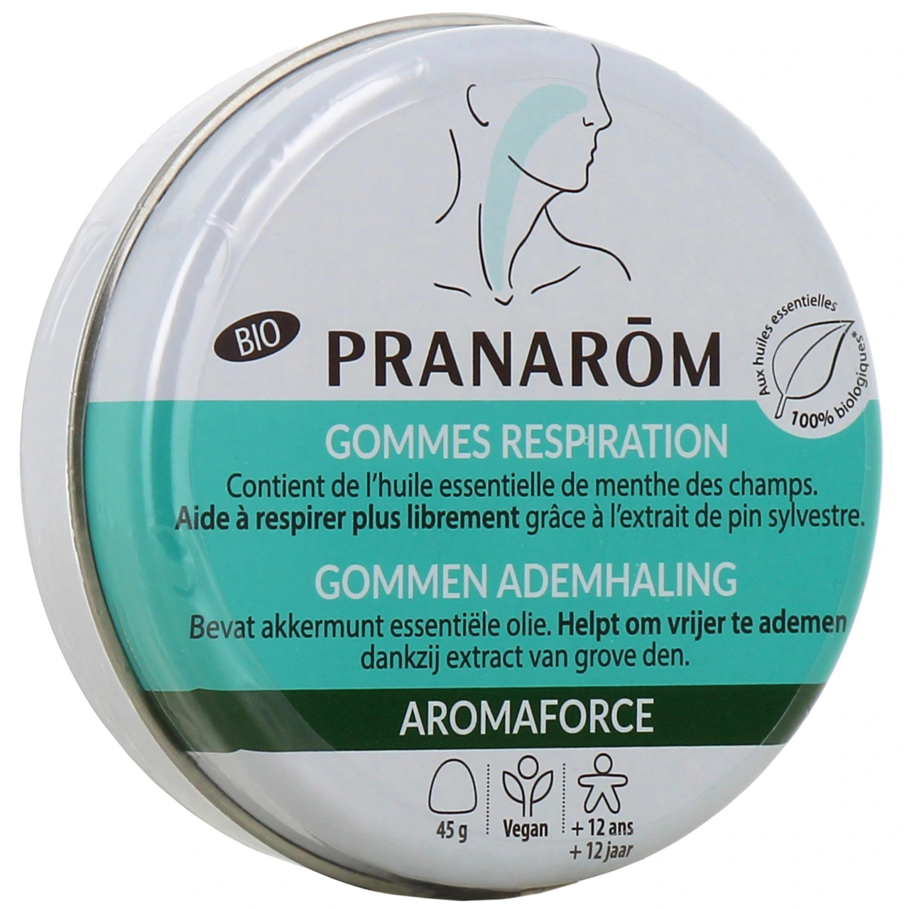 Pranarom Aromaforce Gommes Respiration - Pranarom