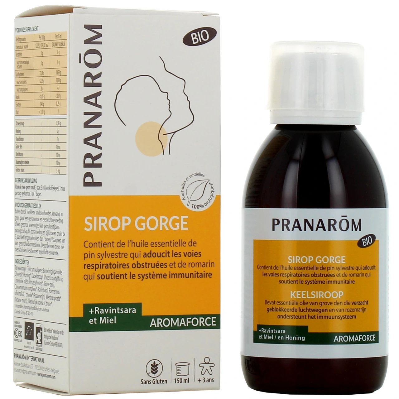 Pranarom Aromaforce Sirop Gorge - Aromaforce
