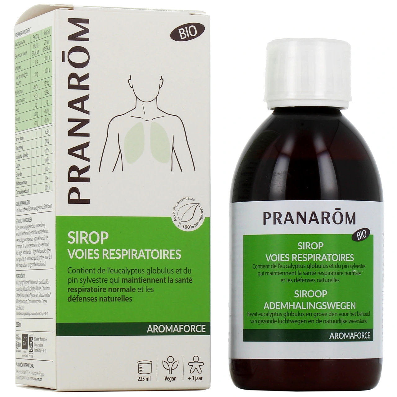 Pranarom Aromaforce Sirop Voies Respiratoires Bio - Vue 4