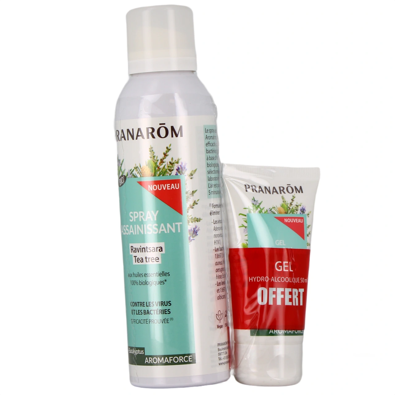 Pranarom Aromaforce Spray Assainissant Ravintsara Tea-Tree BIO - Vue 8
