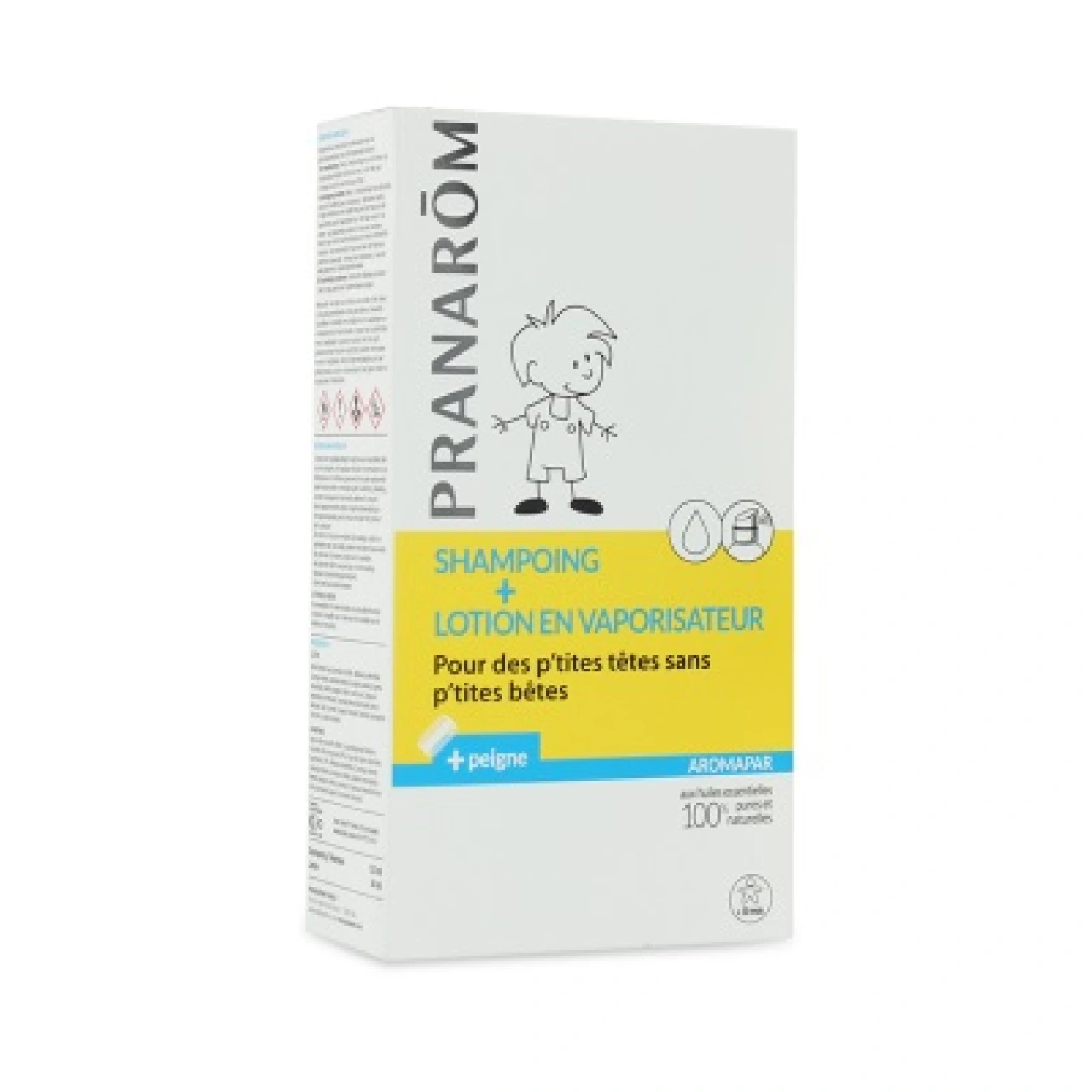 Pranarom Aromapar shampoing + lotion anti-poux 125 ml - Pranarom