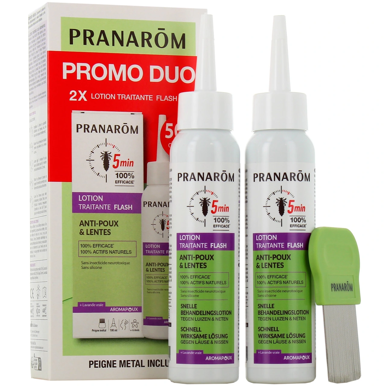 Pranarom Aromapoux Lotion Traitante Flash - Vue 2