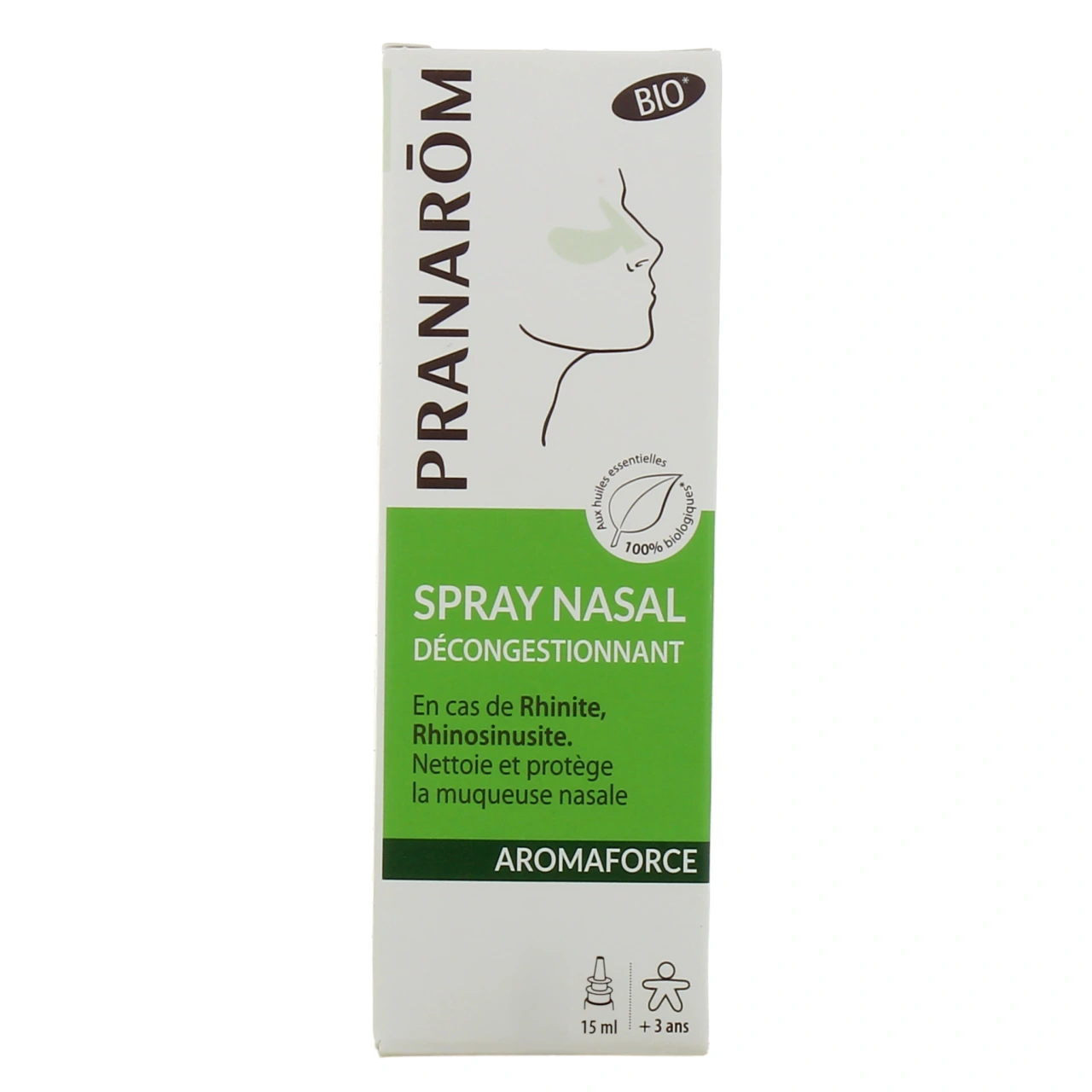Pranarom Bio Aromaforce Spray Nasal - Vue 3