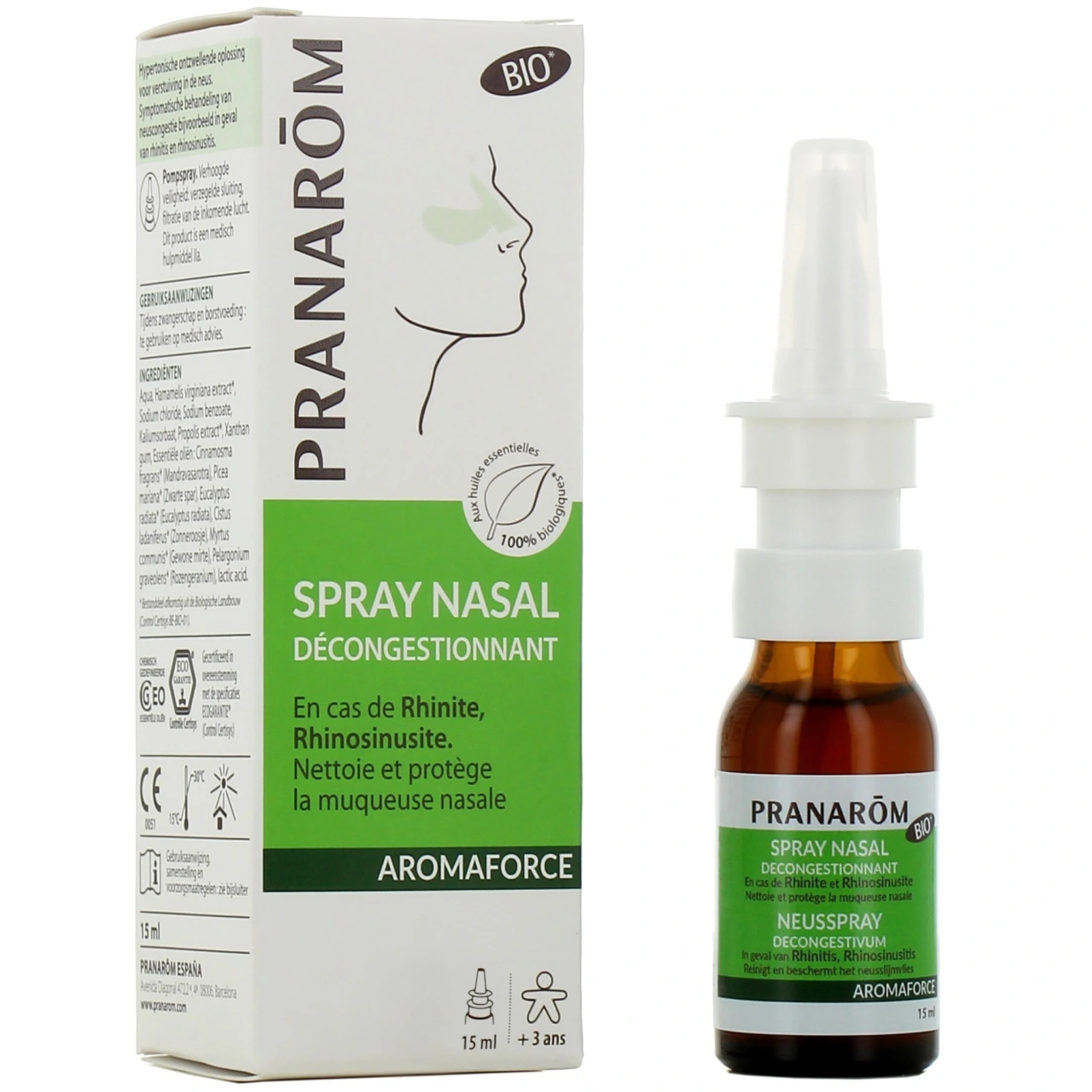 Pranarom Bio Aromaforce Spray Nasal - Aromaforce