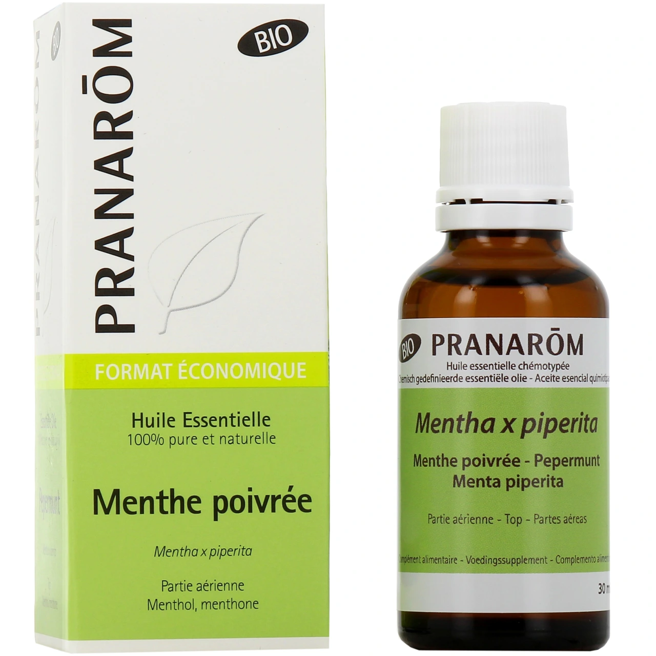 Pranarôm Bio Huile Essentielle Menthe Poivrée - Vue 5