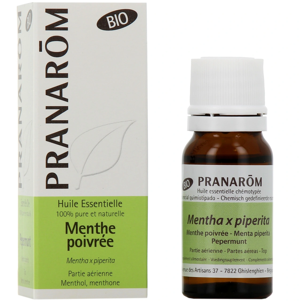 Pranarôm Bio Huile Essentielle Menthe Poivrée - Vue 2