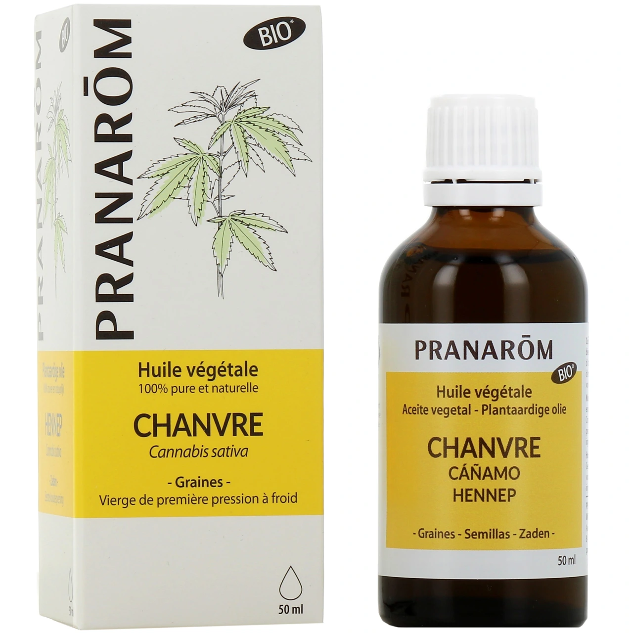 Pranarom Huile de beauté chanvre bio - Pranarom