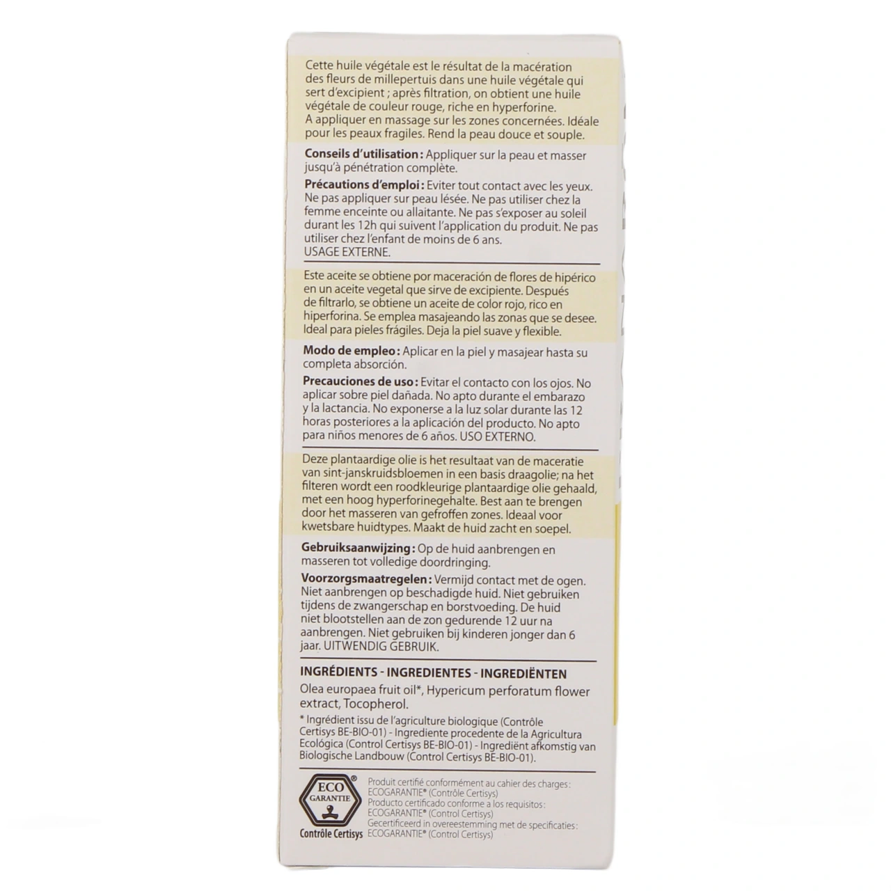Pranarom Huile de macération millepertuis Bio - Vue 3