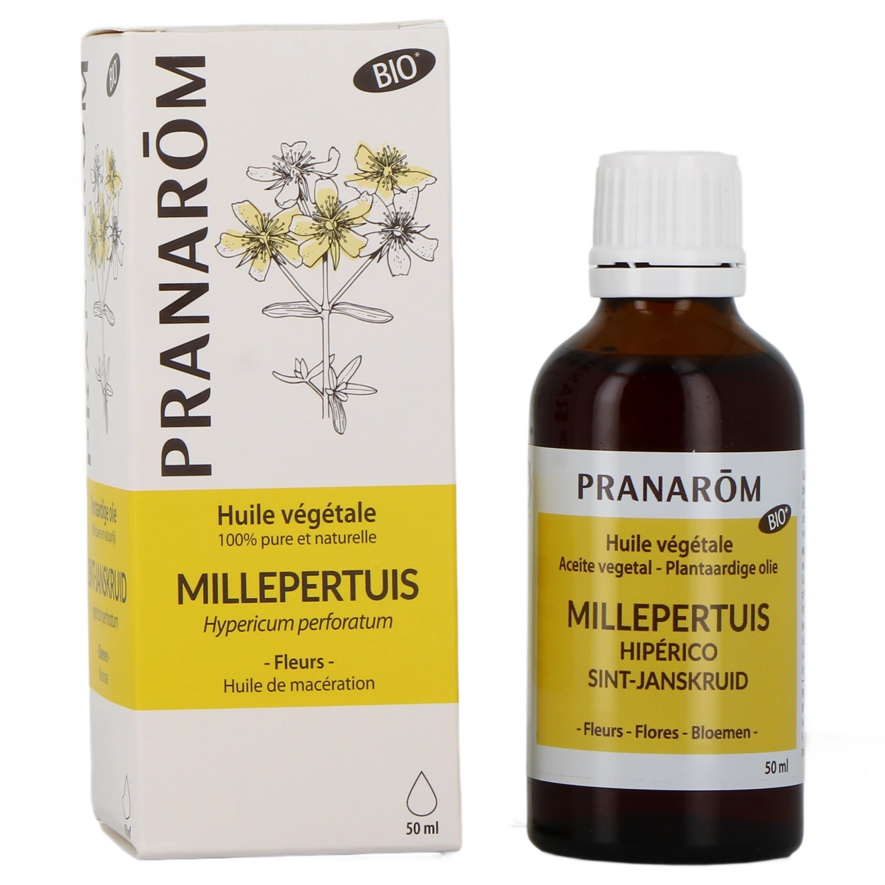Pranarom Huile de macération millepertuis Bio - Pranarom