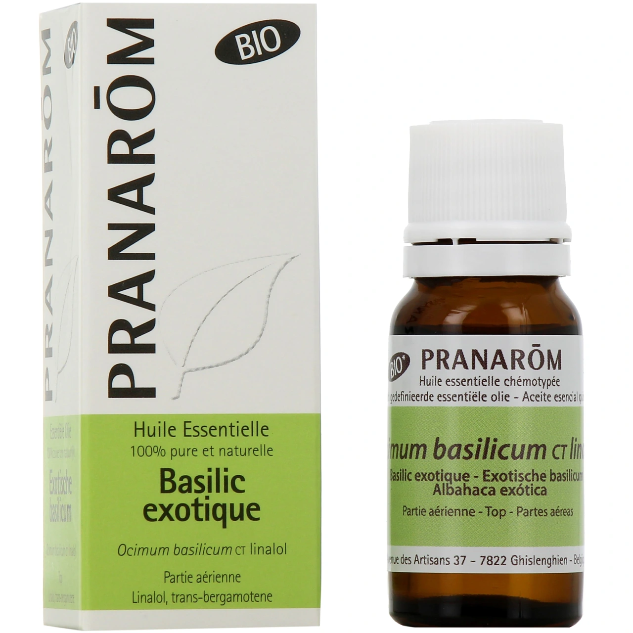 Pranarom Huile Essentielle Basilic Exotique Bio - Pranarom