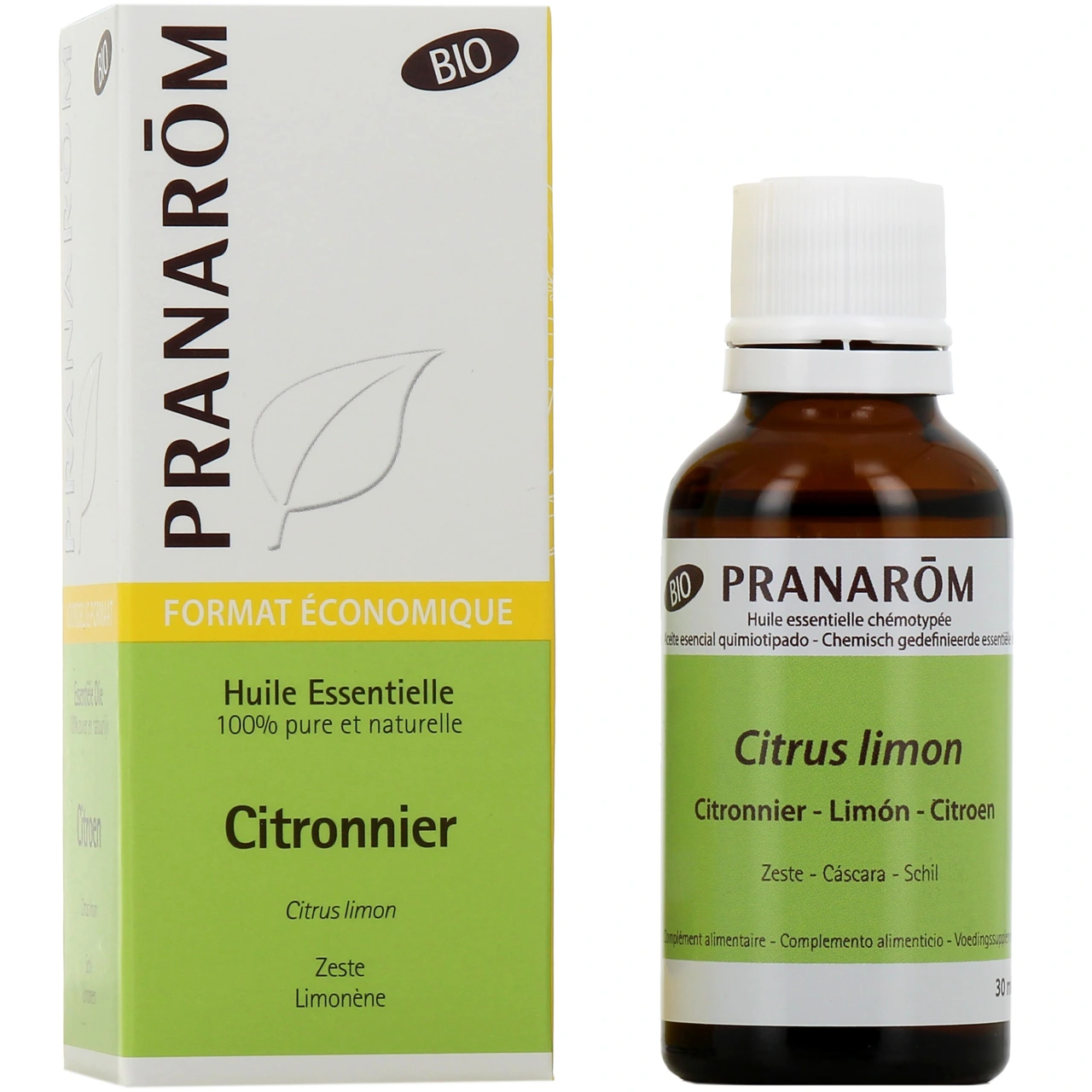 Pranarom Huile Essentielle Citronnier Bio - Vue 4