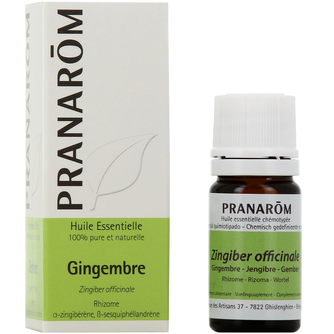 Pranarom huile essentielle gingembre - Pranarom