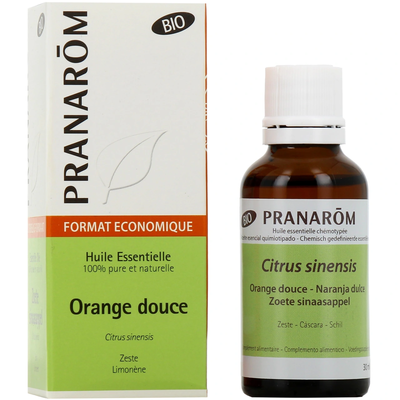 Pranarom Huile Essentielle Orange Douce Bio - Vue 4