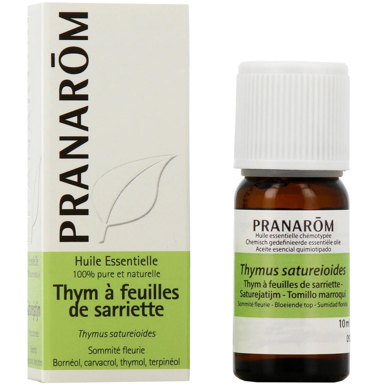 Pranarom Huile Essentielle Thym à Feuilles de Sarriette - Pranarom
