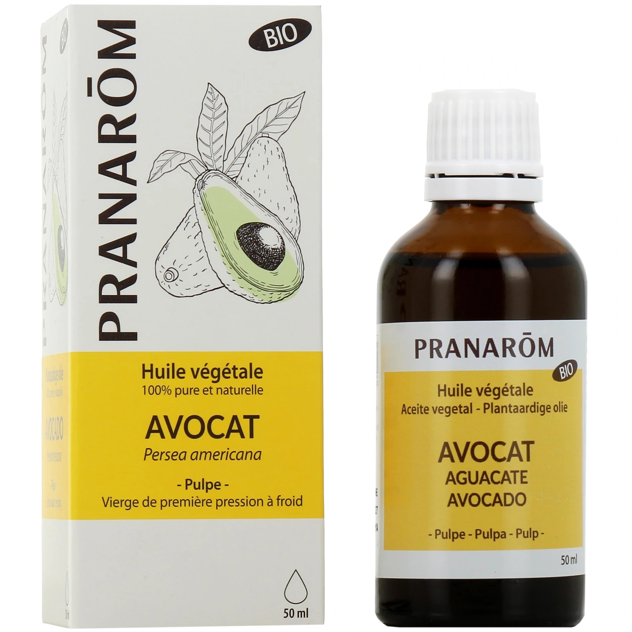 Pranarom huile végétale Bio avocat - Pranarom