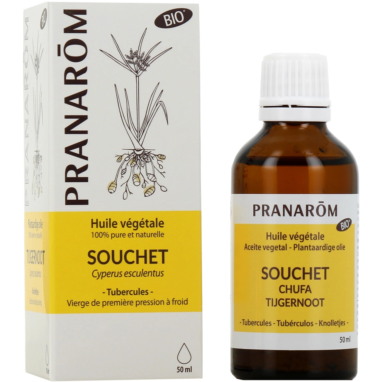 Pranarôm Huile Végétale de Souchet Bio - Pranarom
