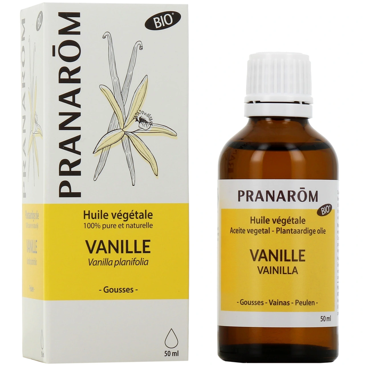 Pranarom Huile Végétale de Vanille BIO - Pranarom