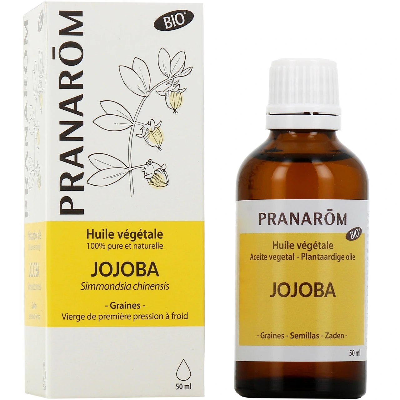 Pranarom Huile Végétale Jojoba Bio - Pranarom