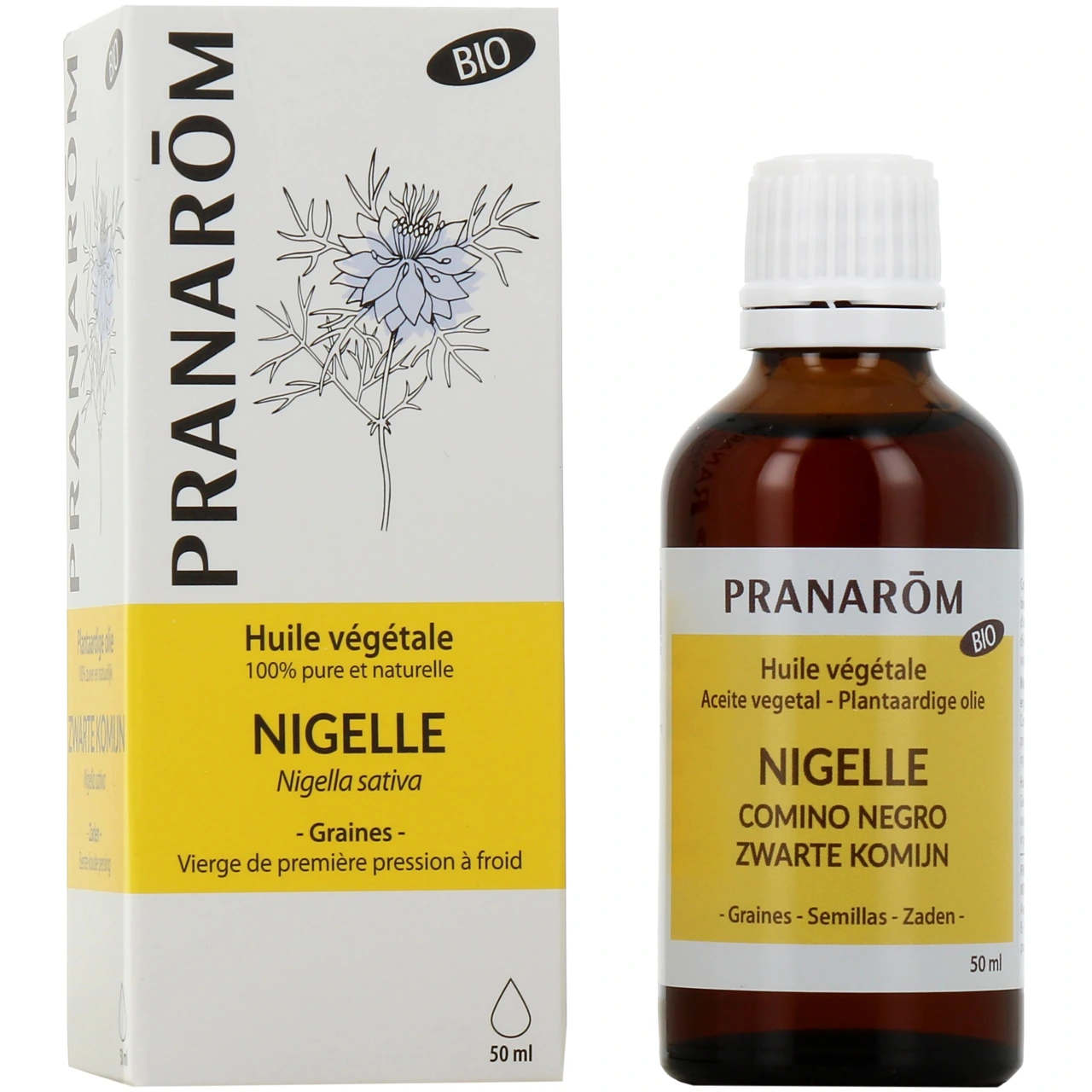 Pranarom Huile Végétale Nigelle Bio - Pranarom