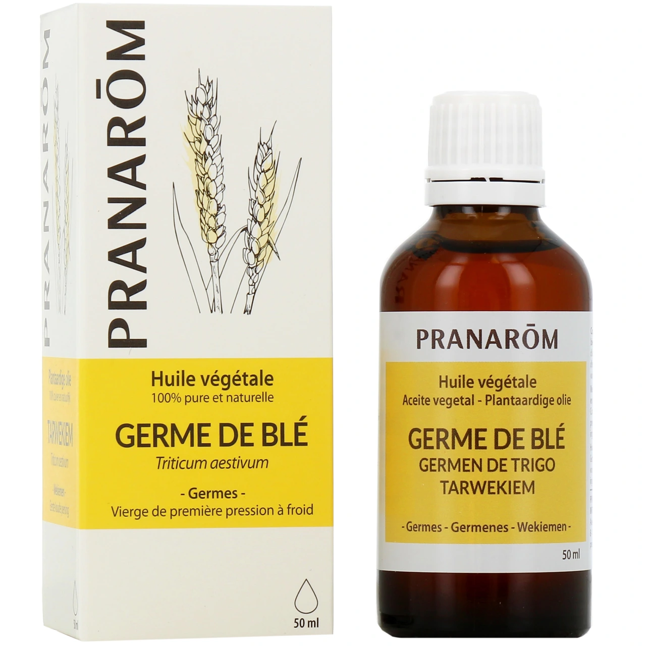 Pranarom huile végétale Vierge germe de blé - Pranarom