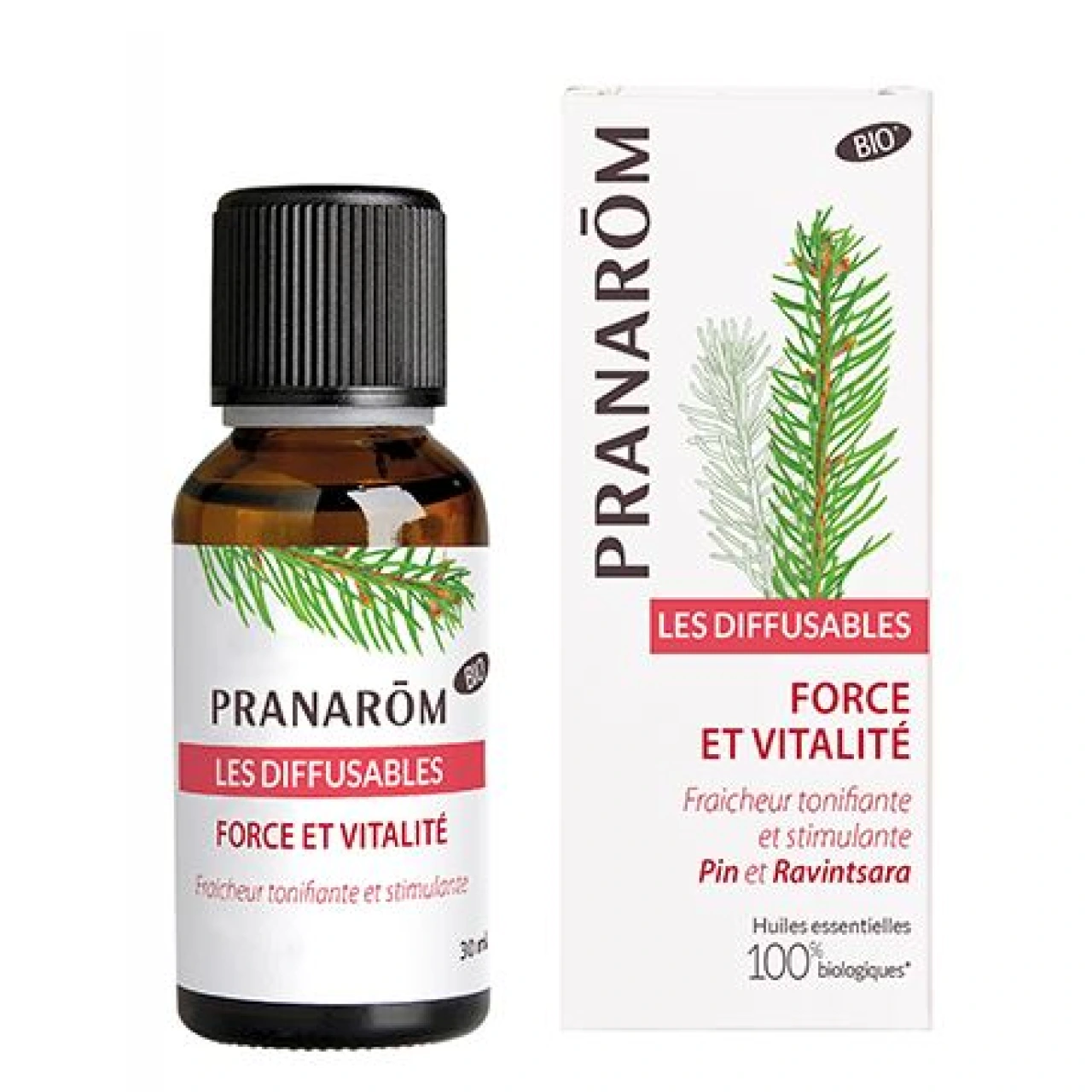 Pranarom Les Diffusables Force et Vitalité Bio - Pranarom