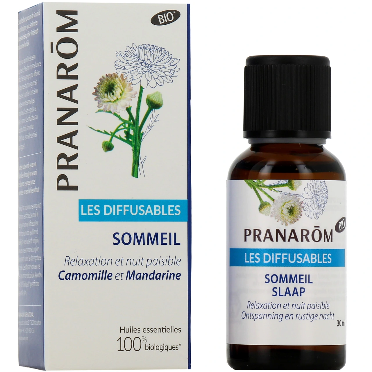 Pranarom Les Diffusables Sommeil Bio Relaxation et Nuit Paisible - Pranarom