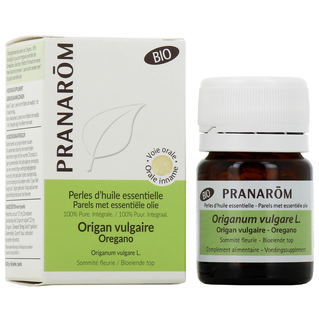 Pranarom Perles d'Huile Essentielle Origan - Perles d'Huile Essentielle