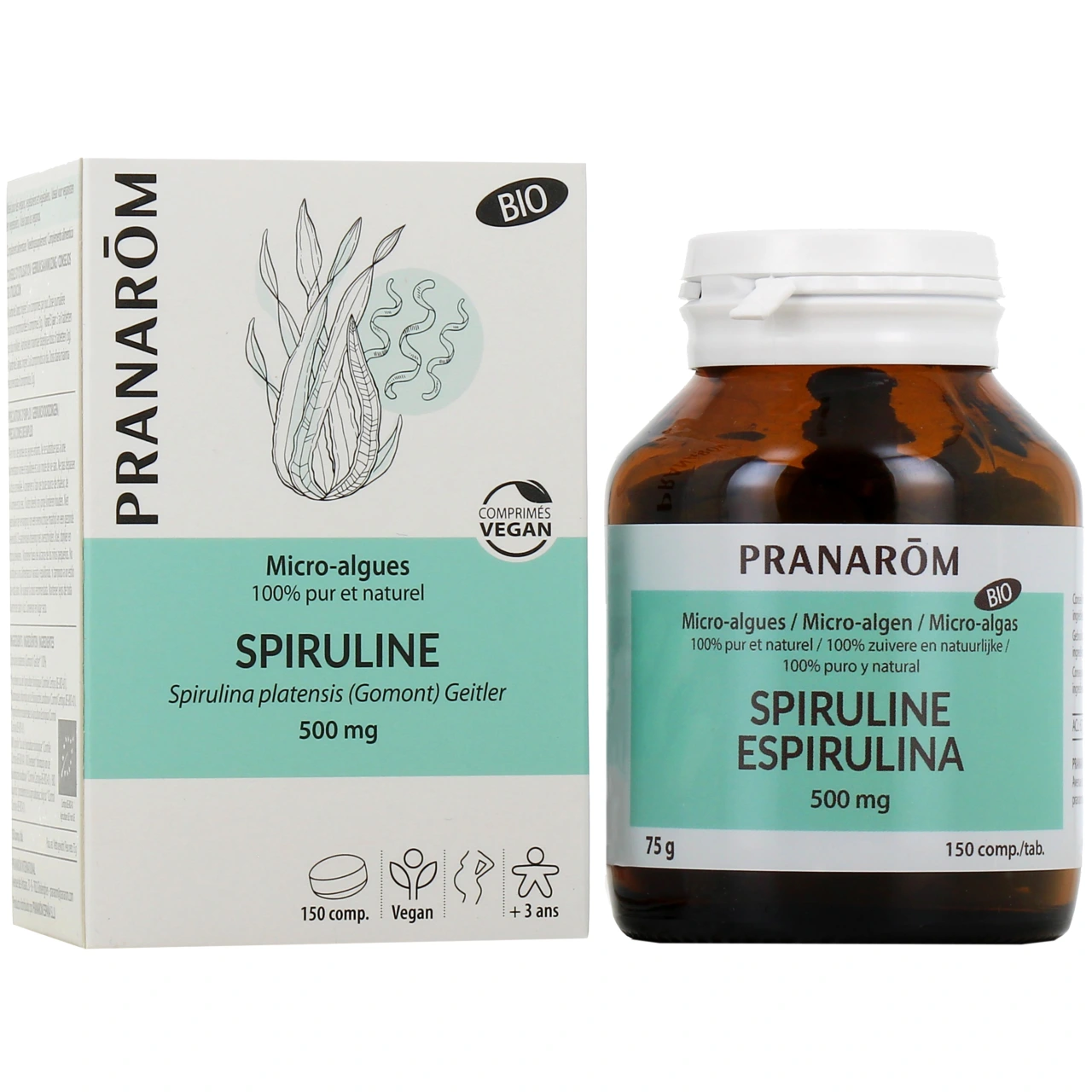 Pranarom Spiruline Bio en Comprimés - Pranarom
