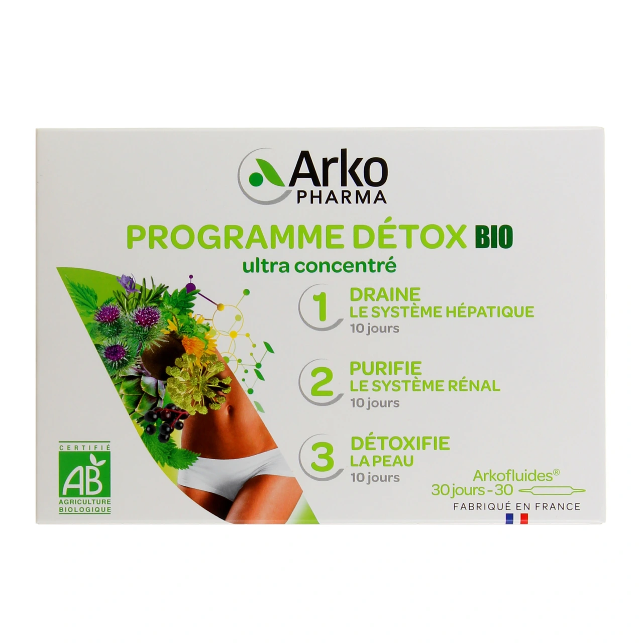 Programme Détox 30 jours Triple Action 30 ampoules - Vue 3
