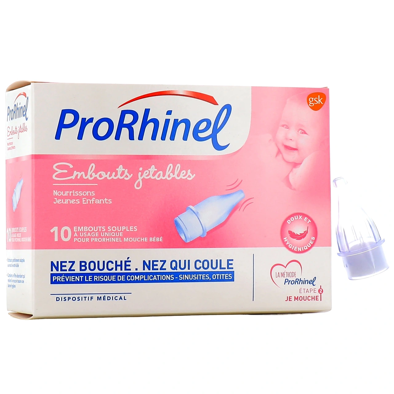 Prorhinel Embouts Jetables Mouche Bébé - ProRhinel