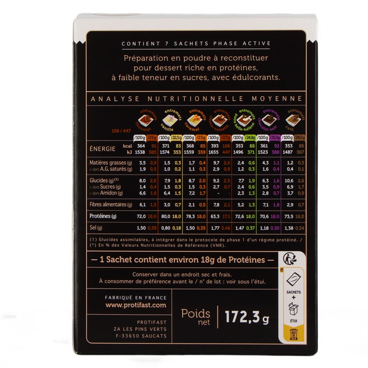 Protifast Entremets Assortiment - Vue 3