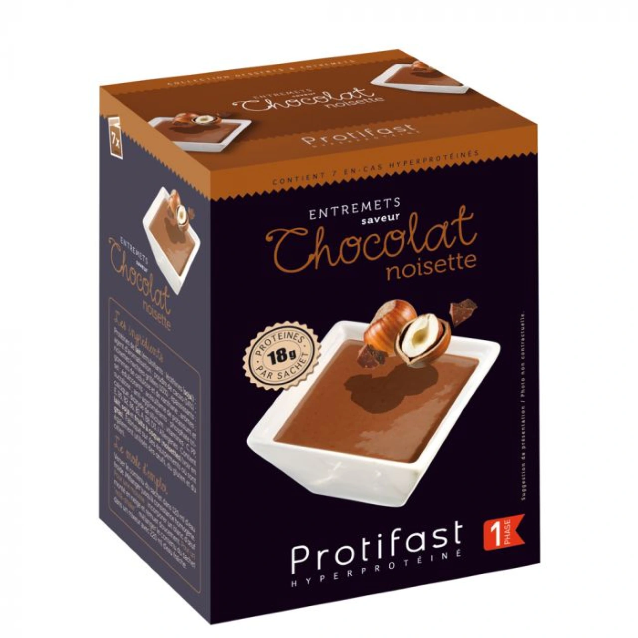 Protifast Entremets Chocolat Noisette - Vue 3