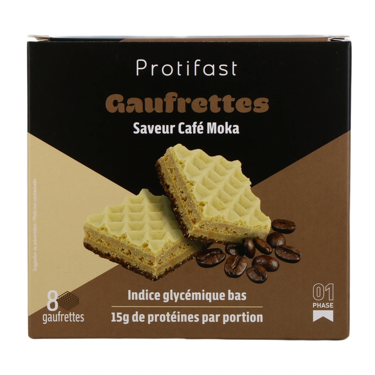 Protifast Gaufrettes Café Moka - Vue 2