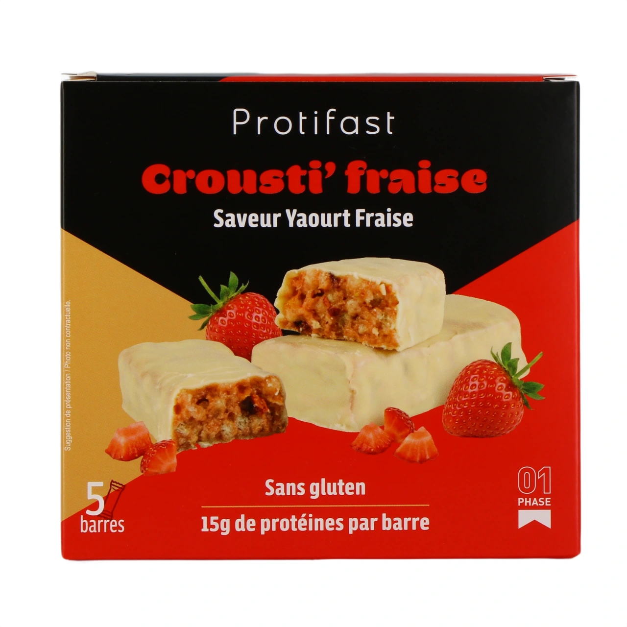 Protifast Hyperprotéiné Barre Crousti - Vue 14