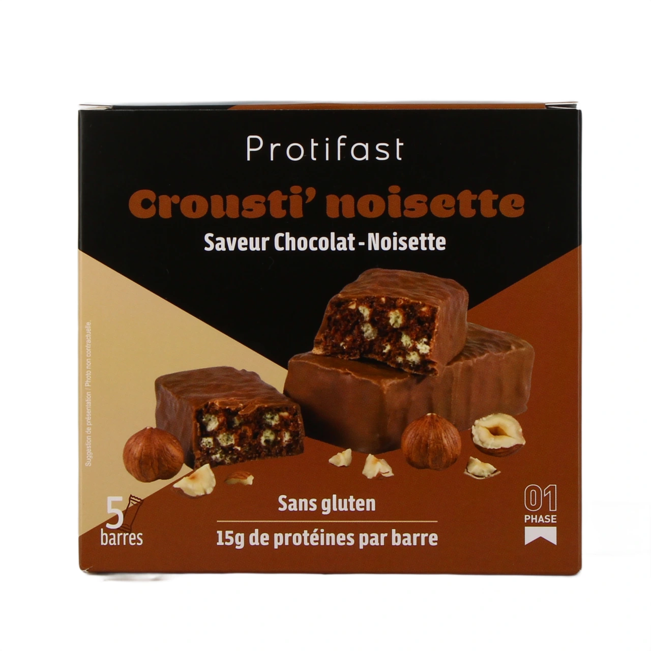 Protifast Hyperprotéiné Barre Crousti - Vue 11