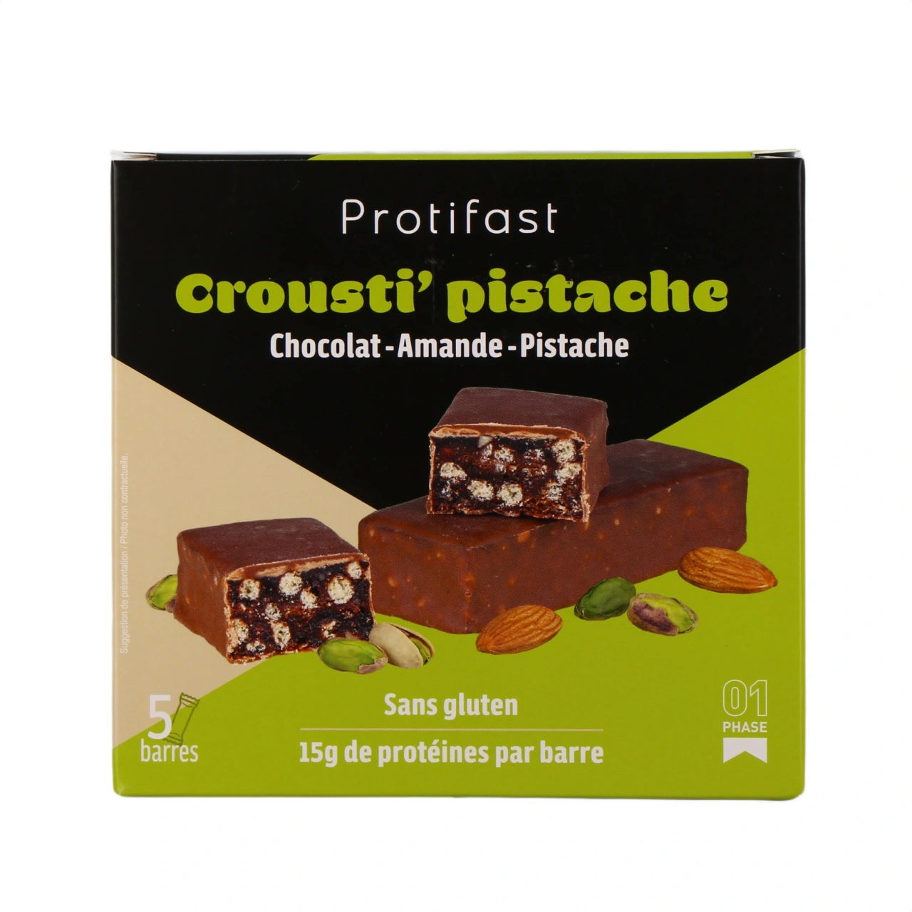 Protifast Hyperprotéiné Barre Crousti - Vue 2