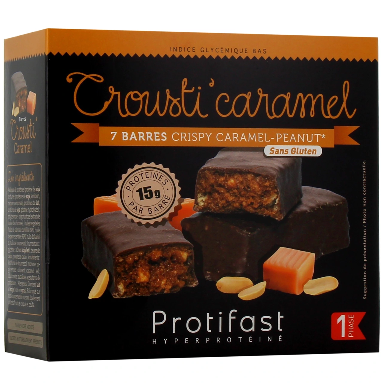 Protifast Hyperprotéiné Barre Crousti - Vue 19