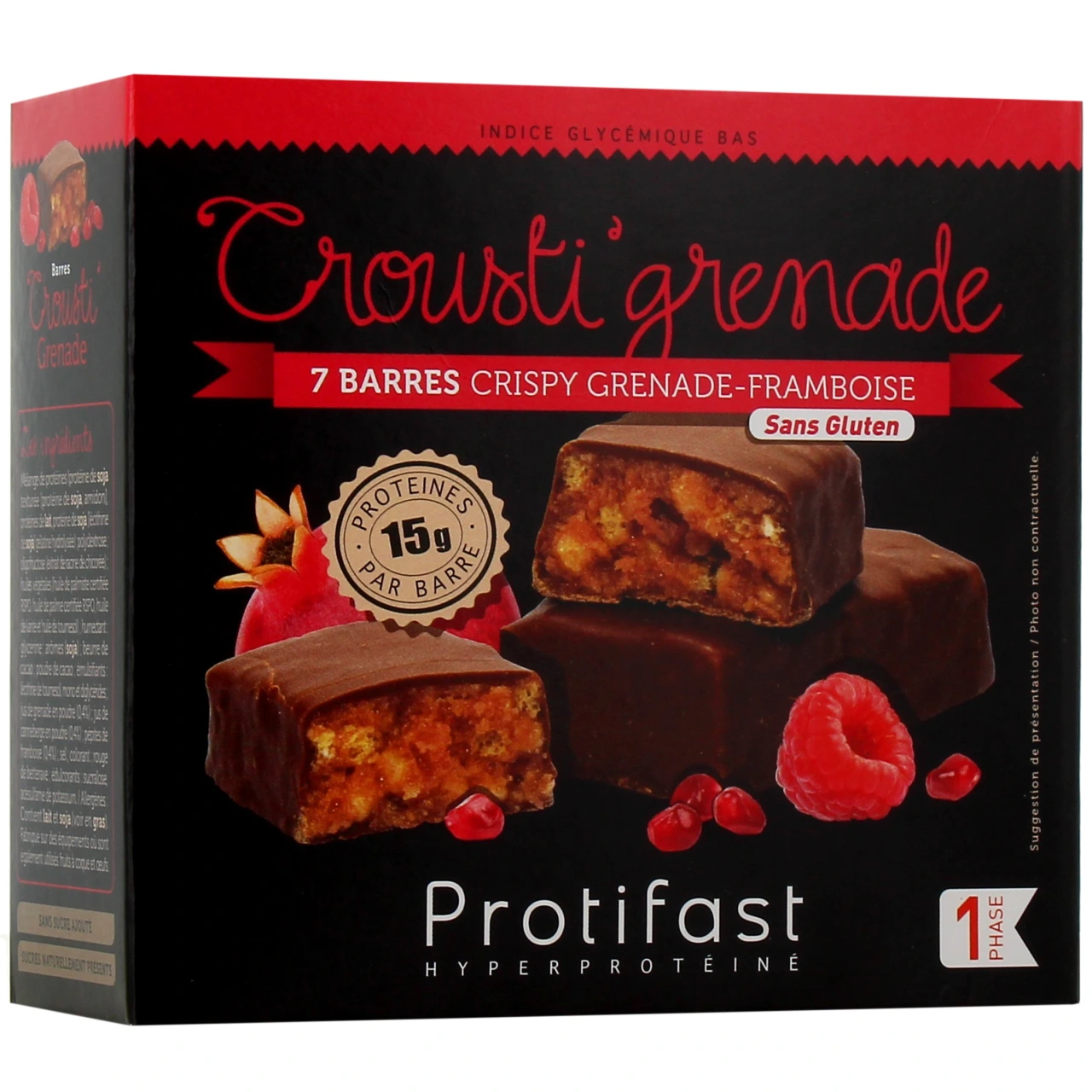 Protifast Hyperprotéiné Barre Crousti - Vue 22