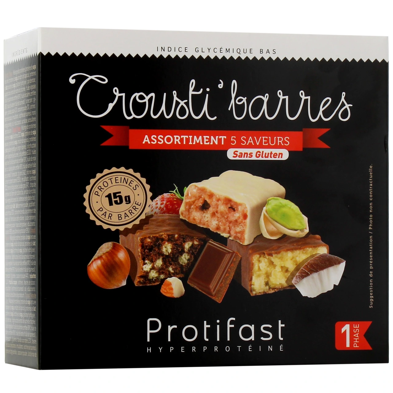 Protifast Hyperprotéiné Barre Crousti - Vue 4
