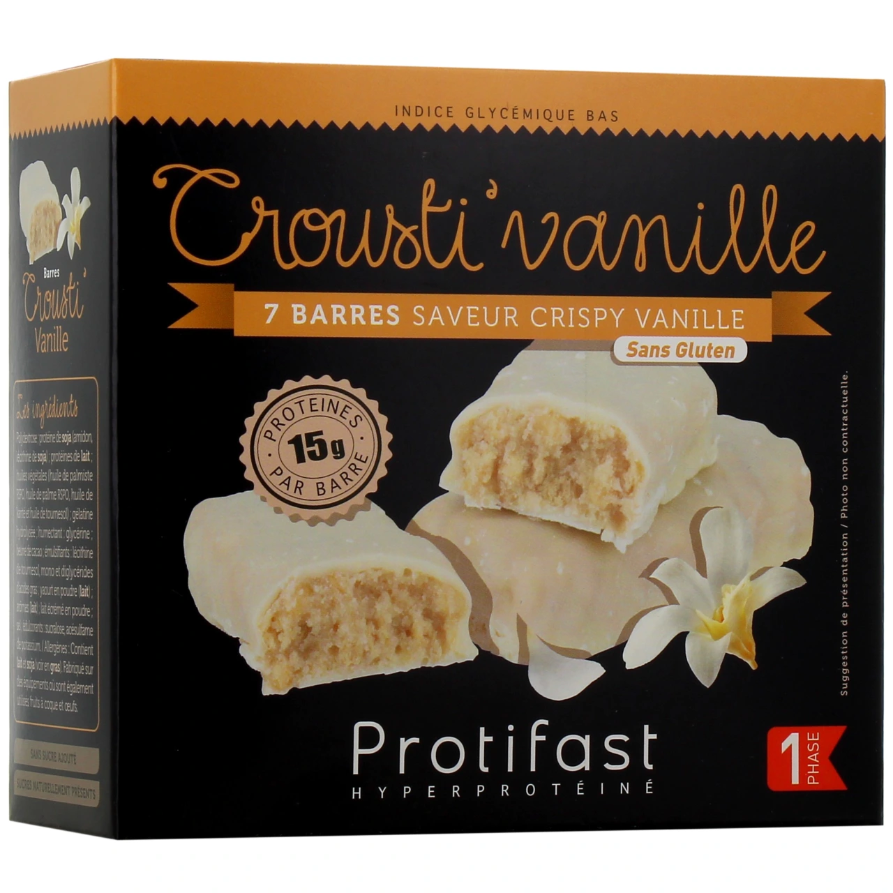 Protifast Hyperprotéiné Barre Crousti - Vue 16