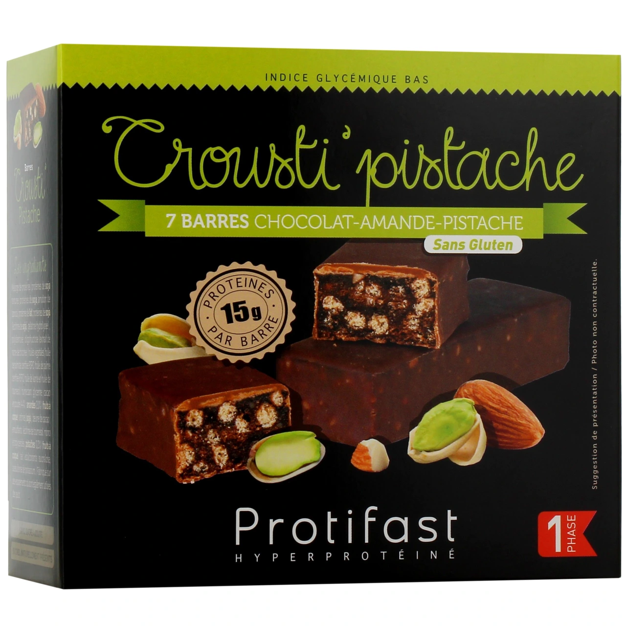 Protifast Hyperprotéiné Barre Crousti - Vue 7