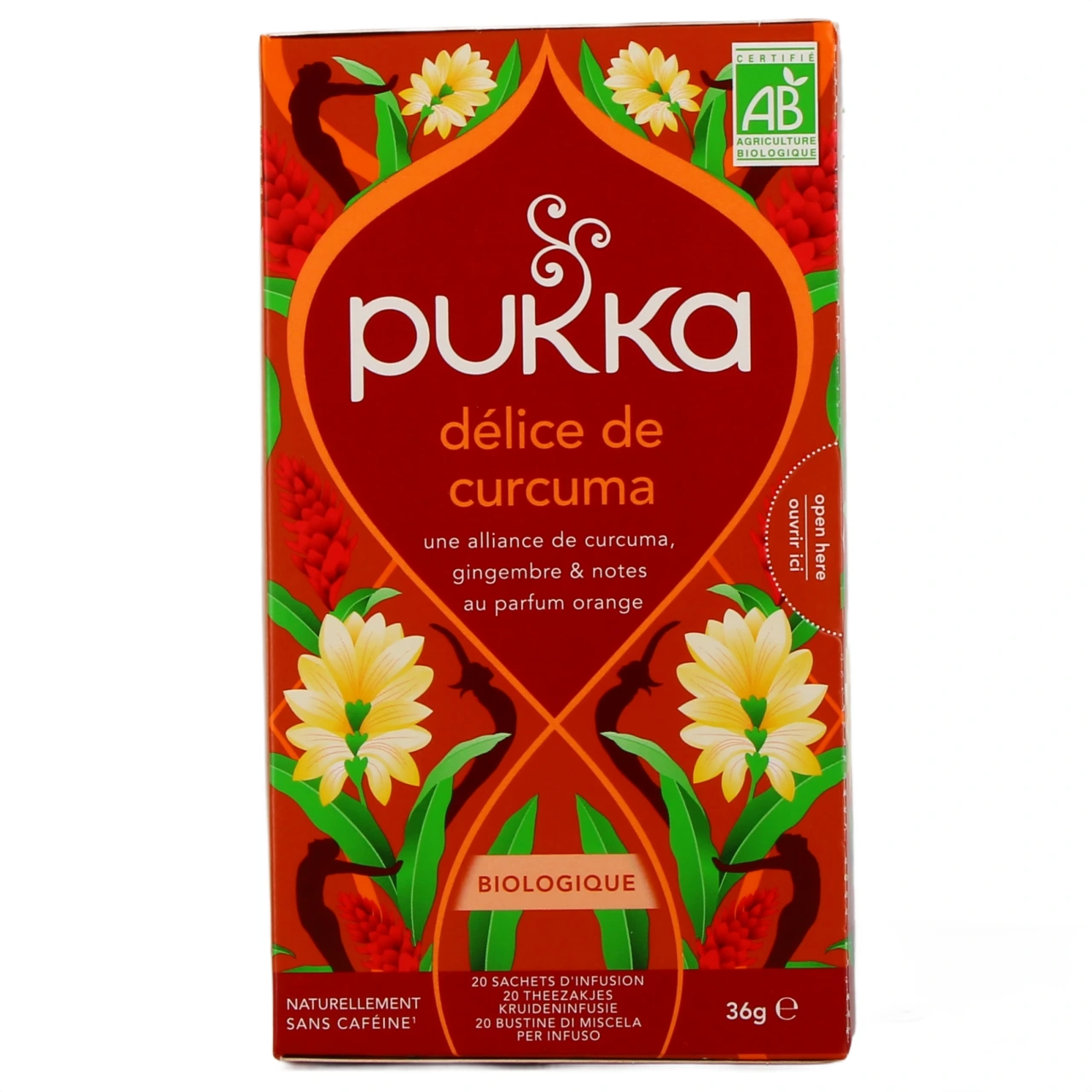 Pukka Infusion Curcuma Tonique Bio - Vue 3