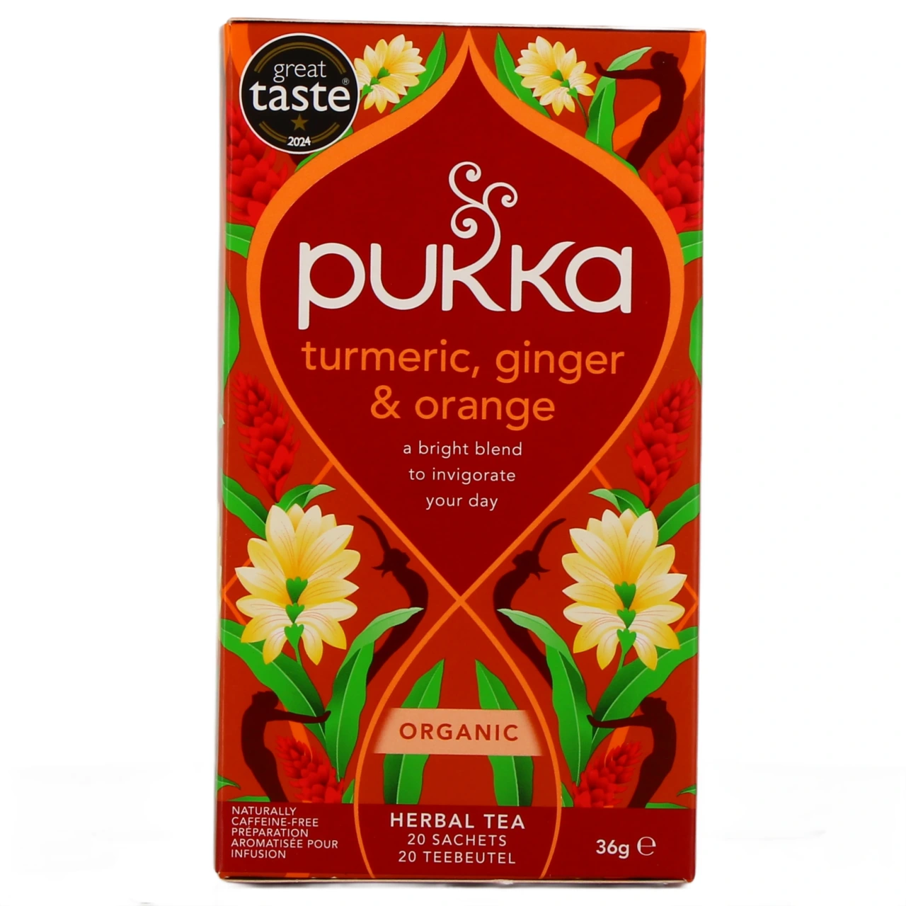 Pukka Infusion Curcuma Tonique Bio - Vue 2