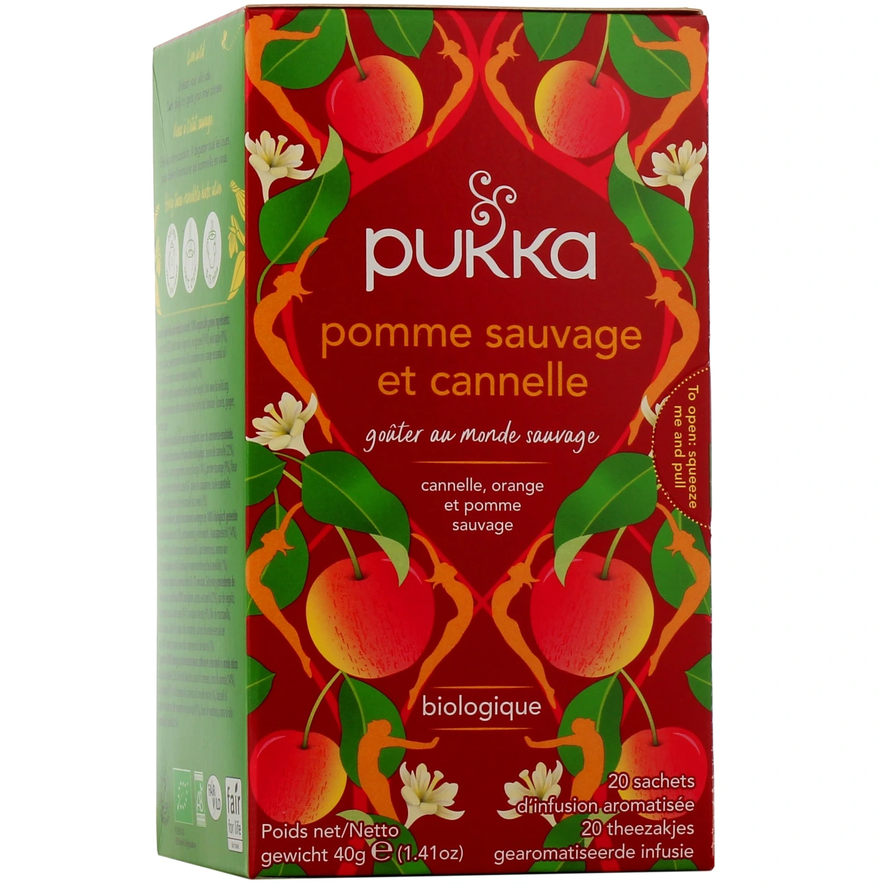 Pukka Infusion Pomme Sauvage et Cannelle Bio - Pukka