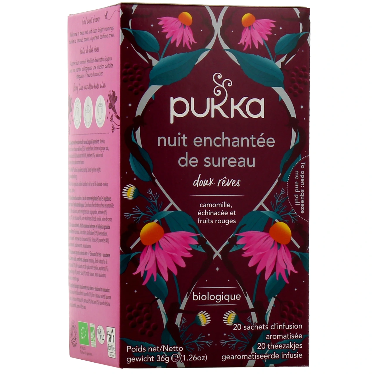 Pukka Nuit Enchantée de Sureau Infusion Bio - Pukka