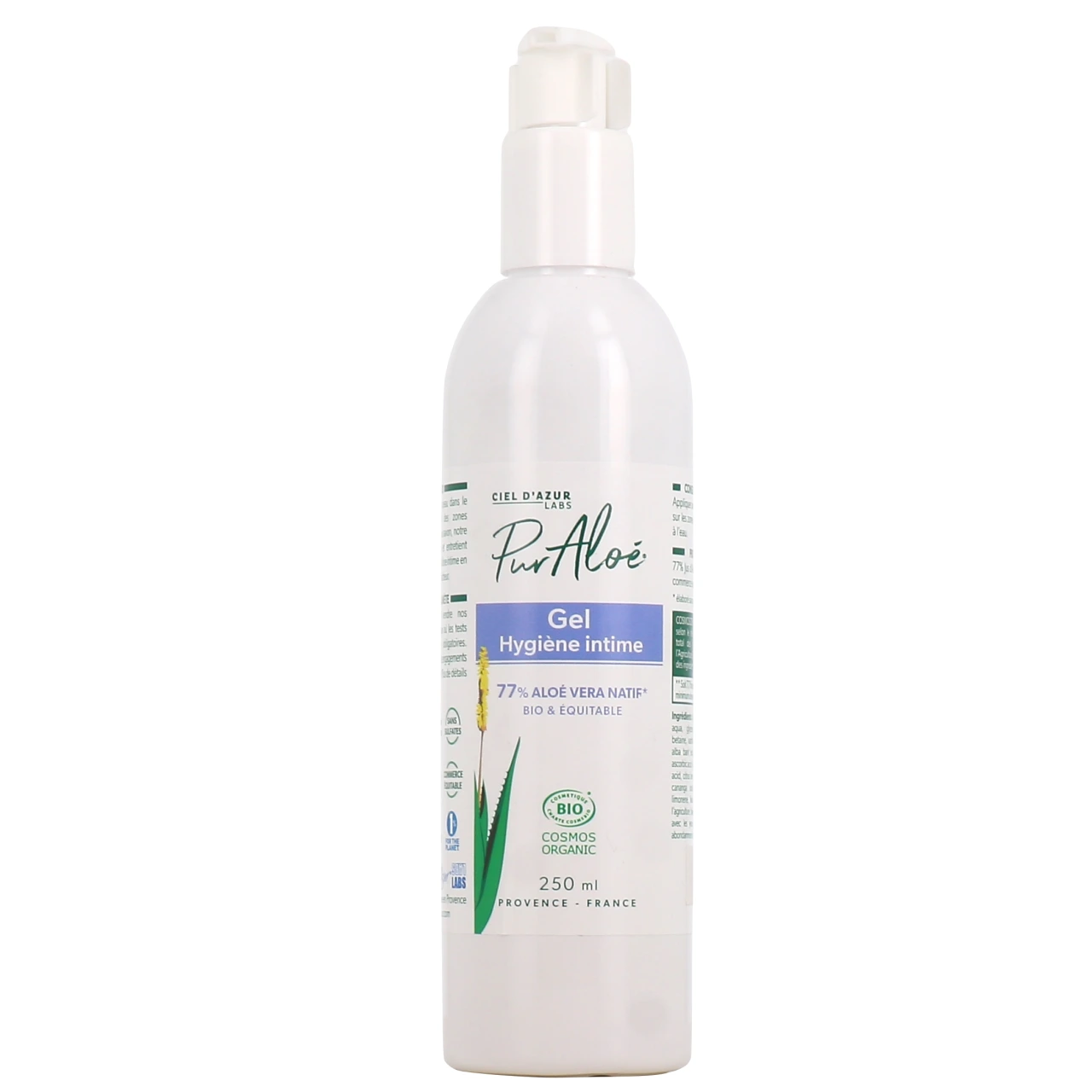 Pur Aloé Gel Hygiène Intime à l'Aloe Vera Bio - Pur'Aloé