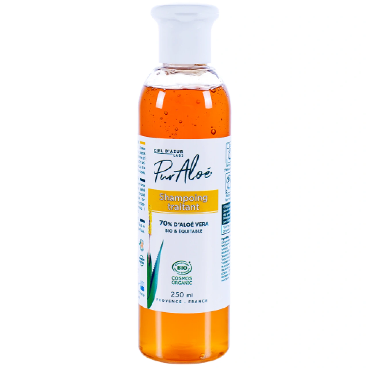Pur Aloé Shampoing Traitant Bio 70 % Aloe Vera Natif - Vue 6
