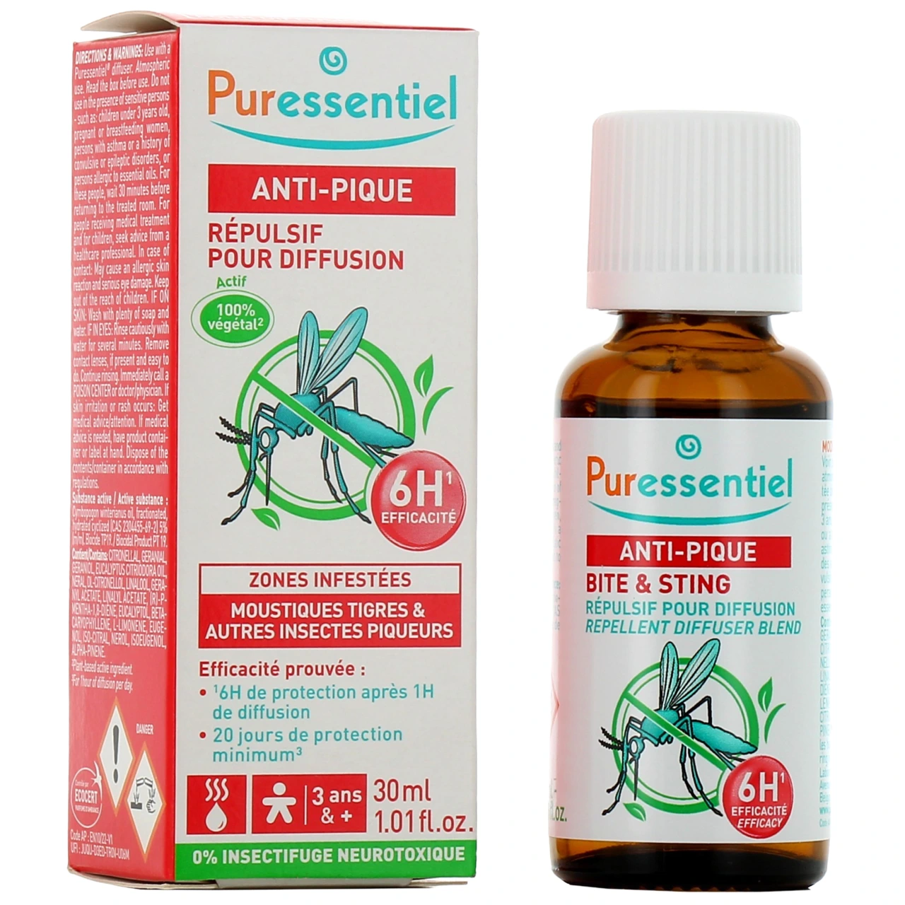 Puressentiel Anti-Pique Répulsif pour diffusion - Puressentiel