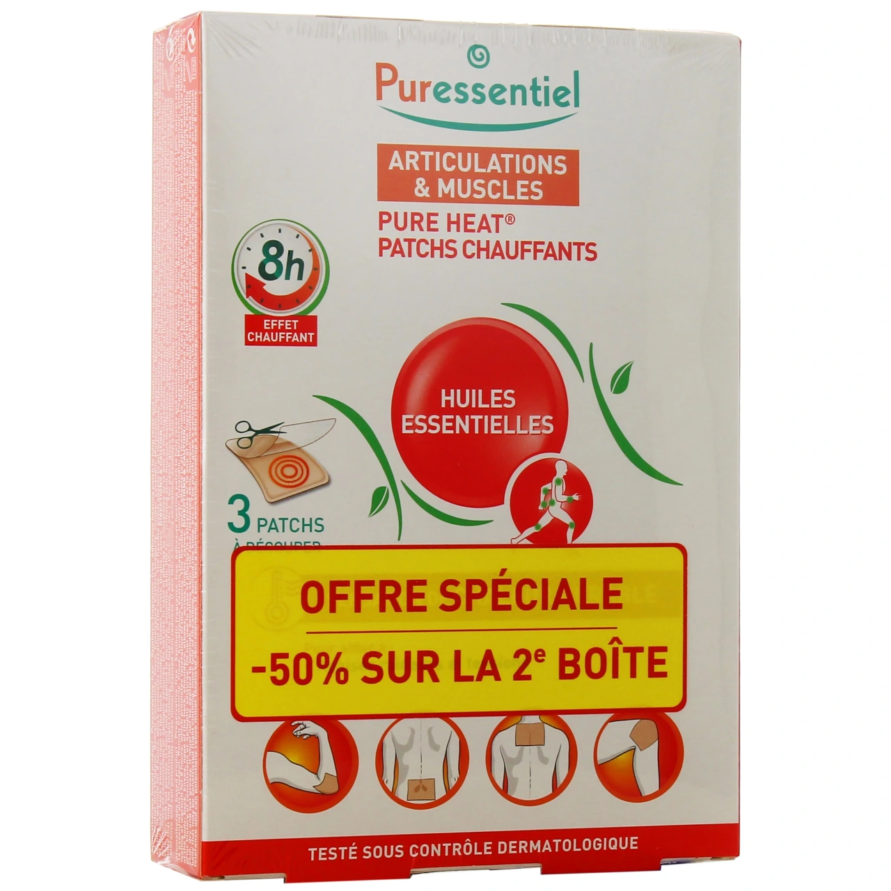 Puressentiel Articulations & Muscles Pure Heat Patch Chauffant - Vue 3